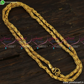 Different Unique Gold Plated Chains for Daily Wear Long Lasting Life C23525