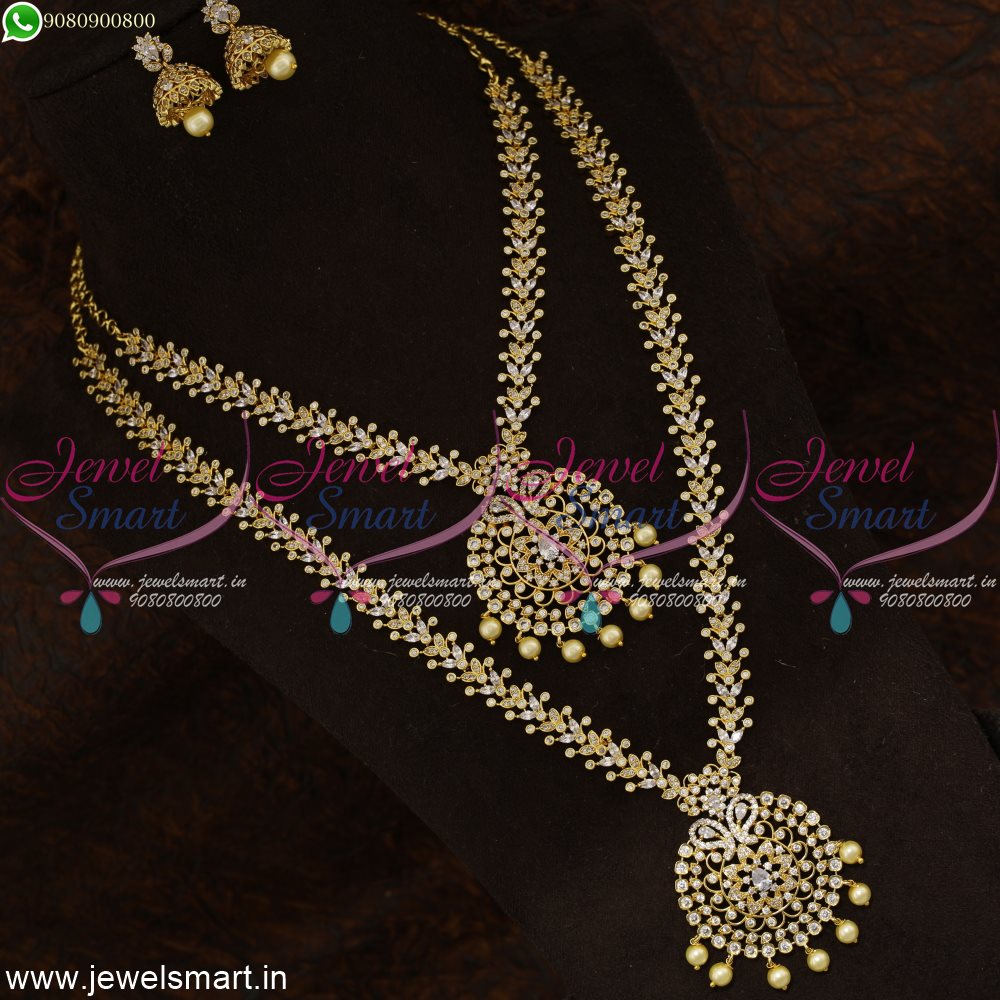 Mangalsutra For Women Long Flower Pendant With Multi Layered Black Beads –  Posh Jewelery