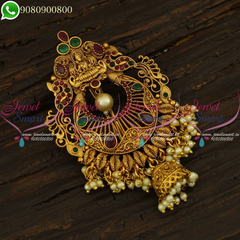 Indian Bridal Hair Accessories Temple Jewellery Collections Online H21151