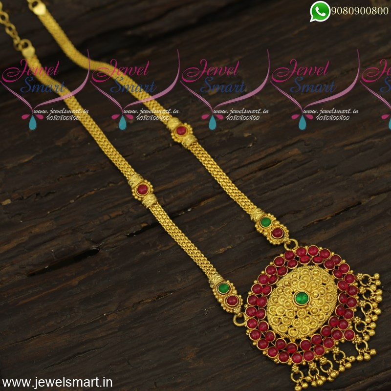 Kundan guttapusalu necklace - Indian Jewellery Designs