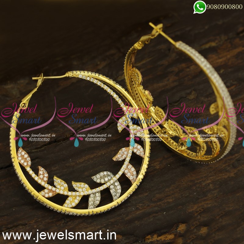 Mahavir Gold Plated Designer Dangler Earrings - MIJ 1447 BALI-sgquangbinhtourist.com.vn
